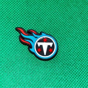 🌼 (5/$10 or 10/$15) NEW “NFL” Football Croc Charm Collection TENNESSEE Titans